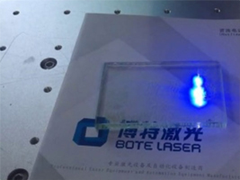 玻璃激光镭雕 紫外激光打标机